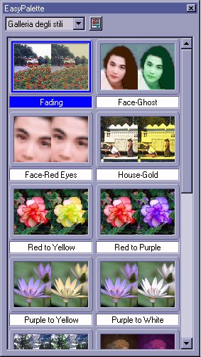 PhotoImpact SE Gallerie effetti