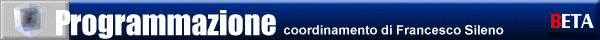 Rubrica PROGRAMMAZIONE