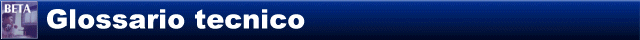 BETA - Glossario tecnico