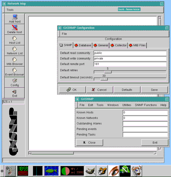 SNMP application