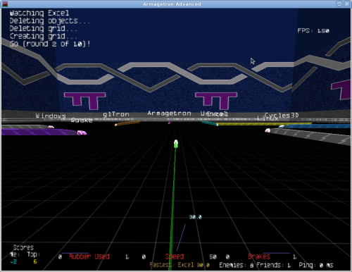 Armgetron Advanced screen shot